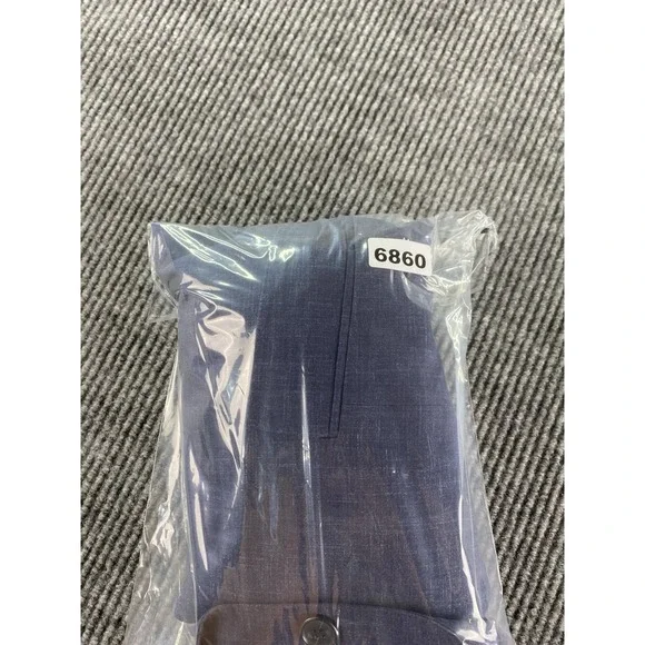 Banana Republic Sport Coat 40 R Bue Wool Silk Linen Summer Vitali Barberis Italy
